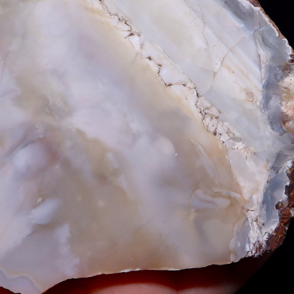 大きい！オレゴン州産 サンダーエッグ 500.6g AG351 瑪瑙 鉱物 天然石