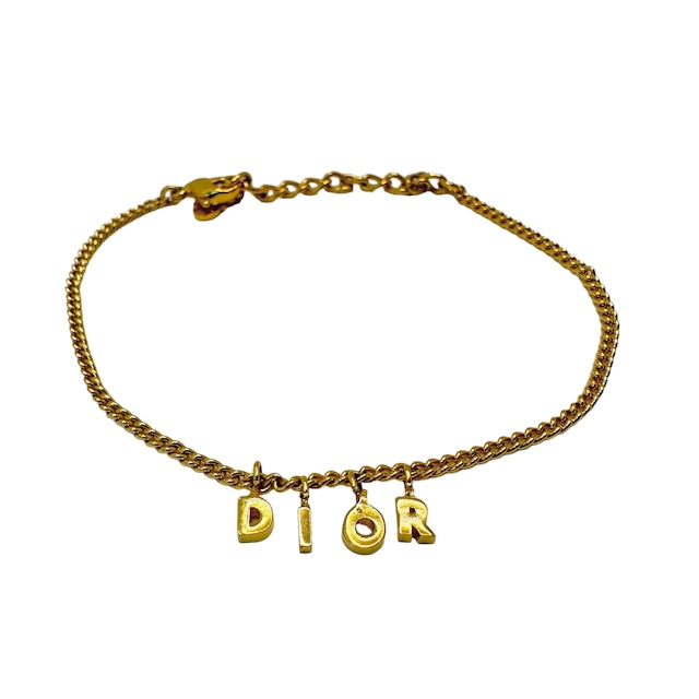 Christian Dior ディオール ロゴブレスレット ゴールドアクセサリー 12666-202403