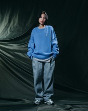 【#Re:room】Rrm BIG LOGO CREW NECK KNIT［REK162］