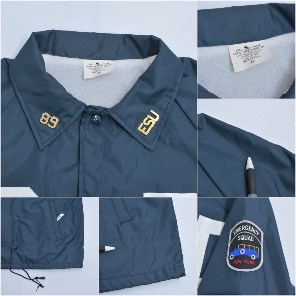 90s アメリカ製 Park Coats NYPD ニューヨーク市警 レイドジャケット 