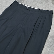 HAGGAR black label rayon blend 3tuck wide slacks