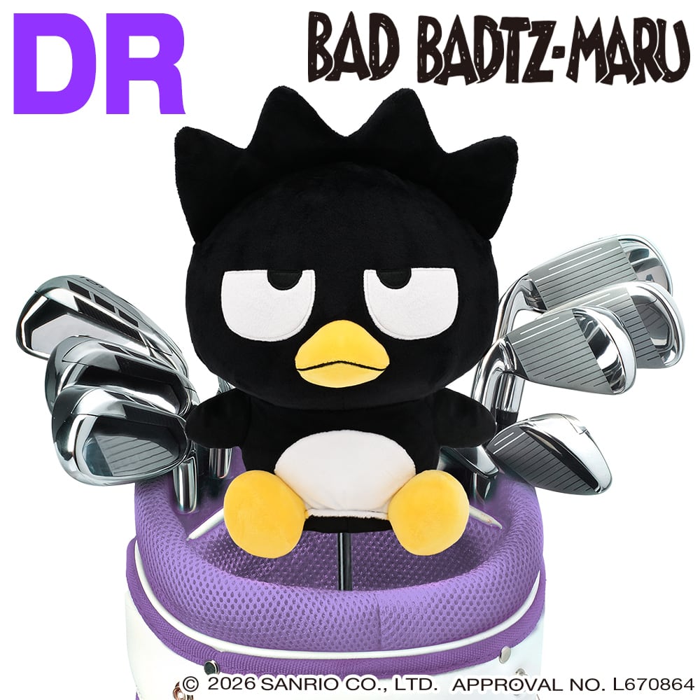メーカー公式直販】キャラクターゴルフグッズ M・I・N・D