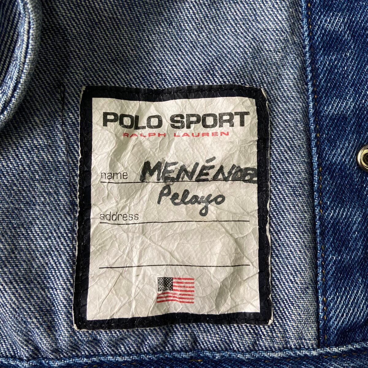 キッズ】POLO SPORT Ralph Lauren ラルフローレン バック刺繍 星条旗