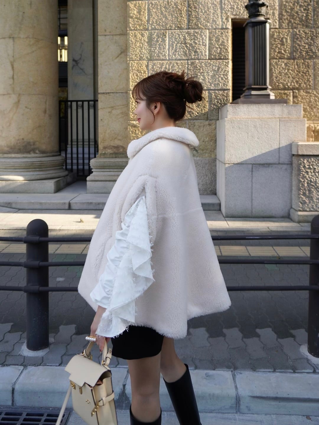 ted cape / off white ヘヨン　テッドケープ