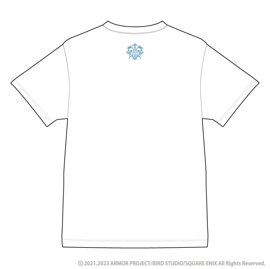 Tシャツ（タイポグラフィ）【ドラゴンクエストアイランド