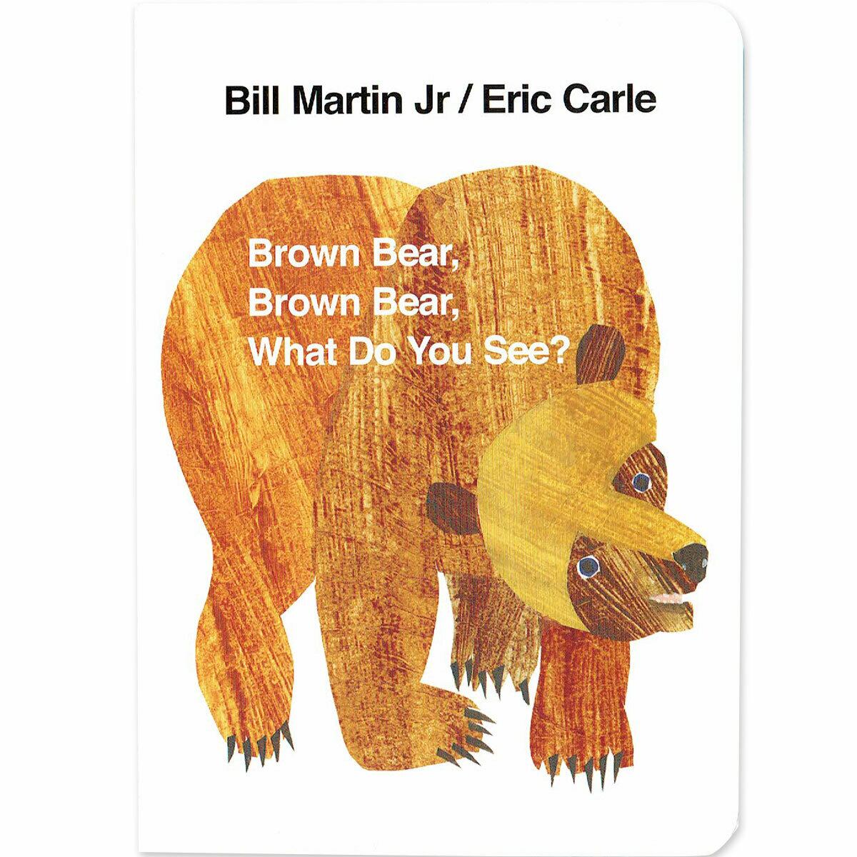 エリックカール「Brown Bear,Brown Bear,What Do You See」ボードブック