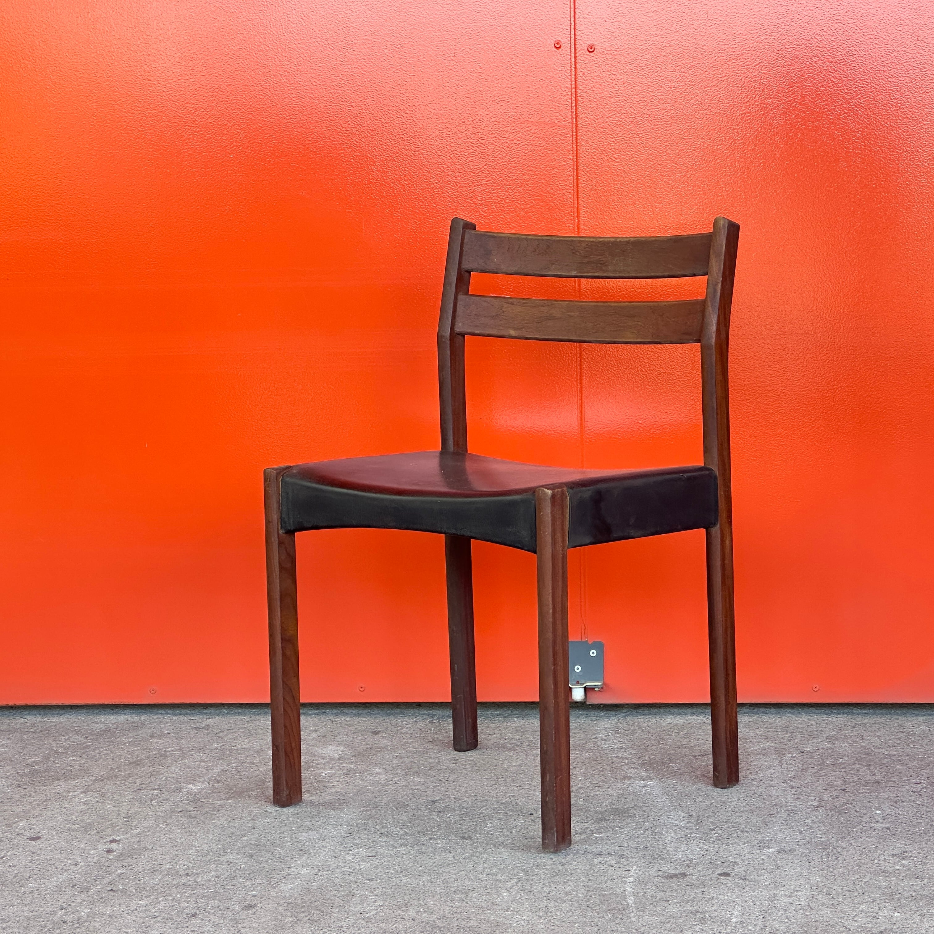 フランス アンティーク チャーチチェア｜ラッシュシート 木製 椅子