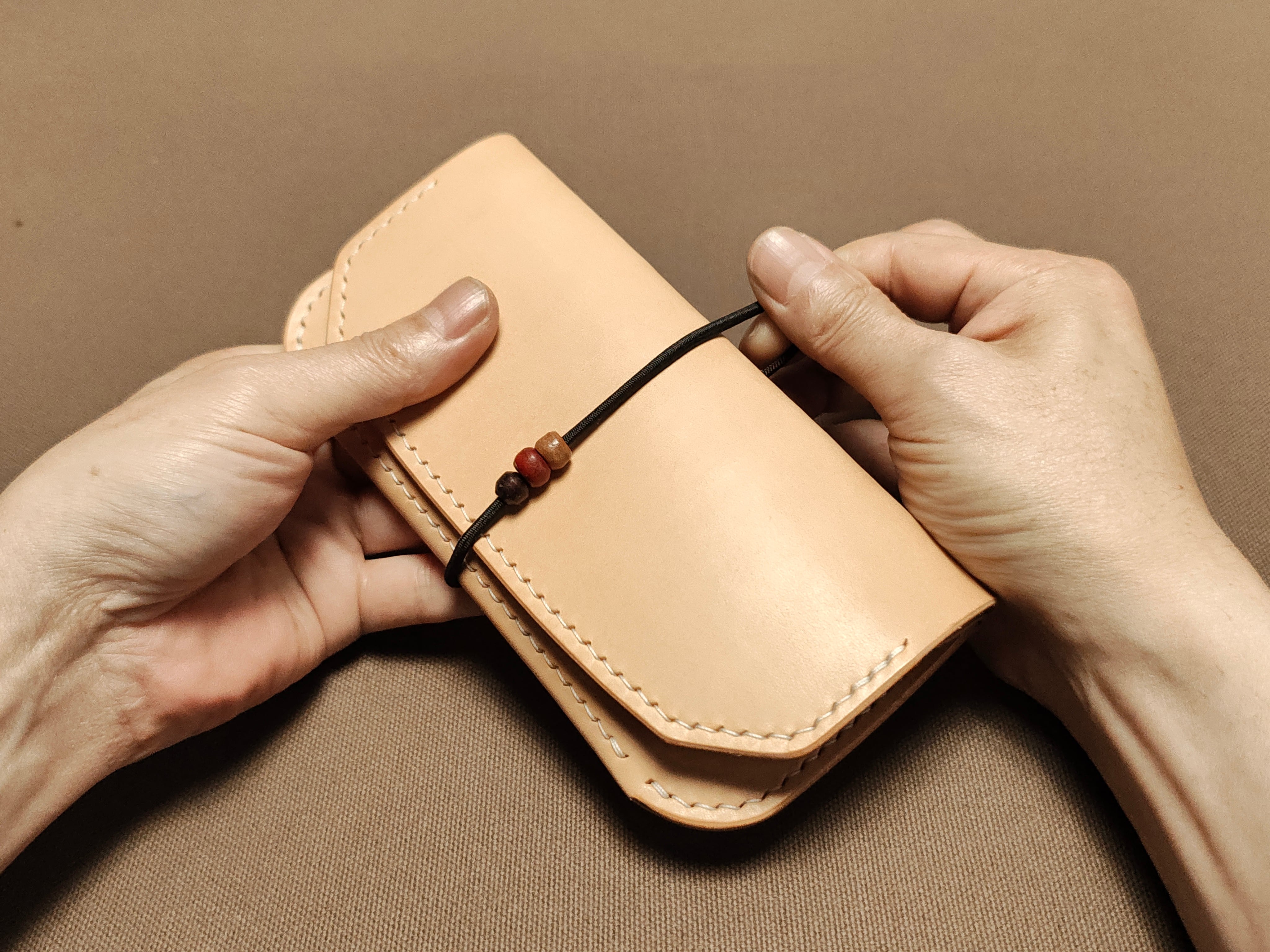 スリムシャグポーチ　ナチュラル スリムシャグポーチ ナチュラル | mikawaya leather works