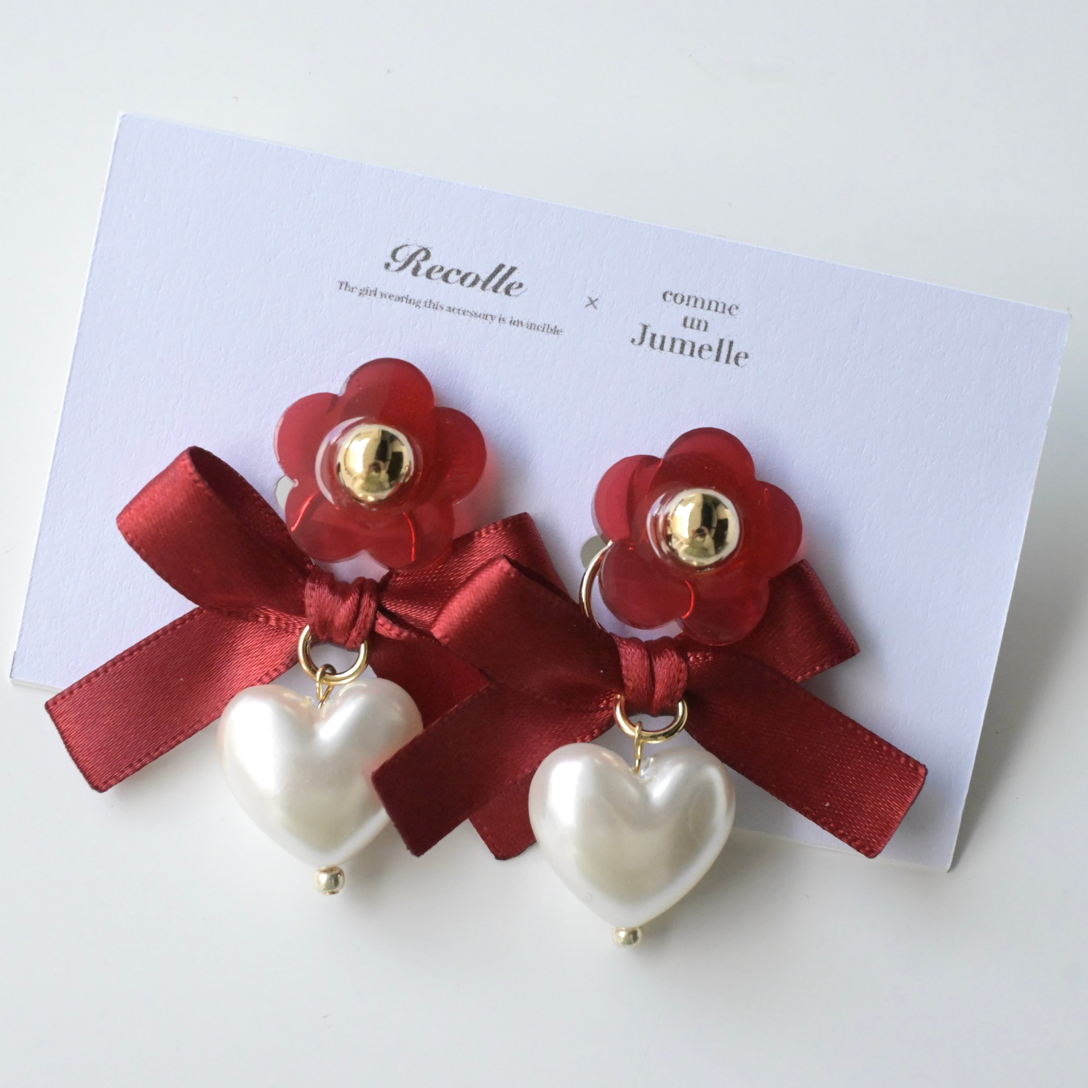 【Recolle × Jumelle】princess daisy ribbon custom ＊ red