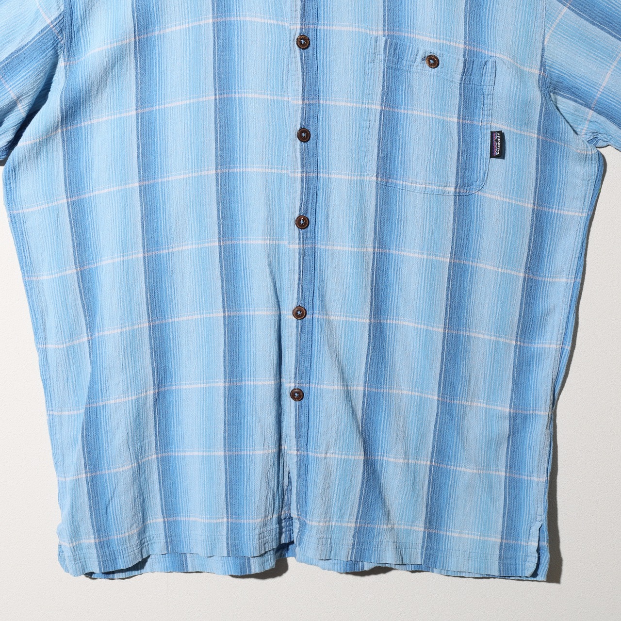 Mint L 10年 オンブレ A/C Yarn Dye Shirt Patagonia ACシャツ ヤーンダイ パタゴニア