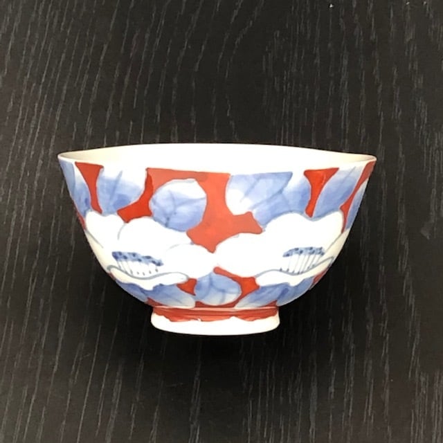 有田焼 椿 お茶碗 | 有田焼ショップ まるとも陶磁器