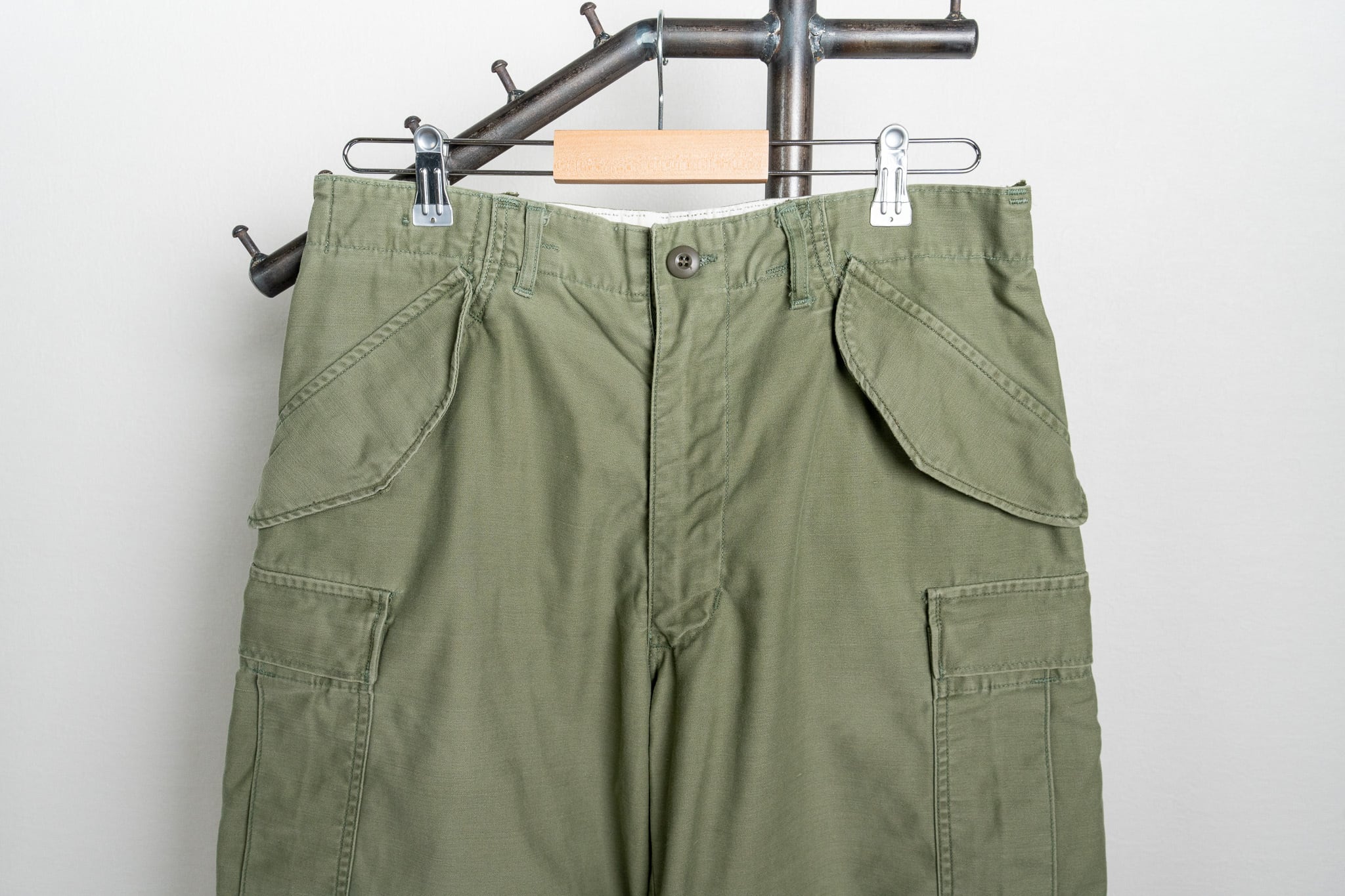 S-S】U.S.Army M-65 Field Trousers Aluminum Zipper 