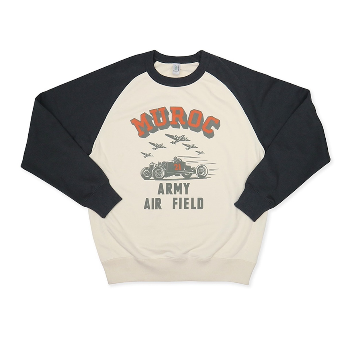 アメリカンレトロラグランスポーティTシャツ