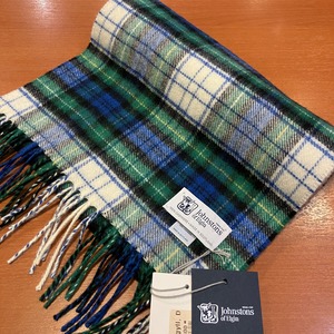 "未使用品" Johnstons of Elgin CASHMERE MUFFLER