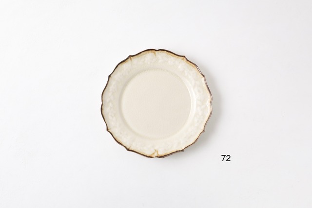 花冠レリーフ皿６寸（B＋）72、73