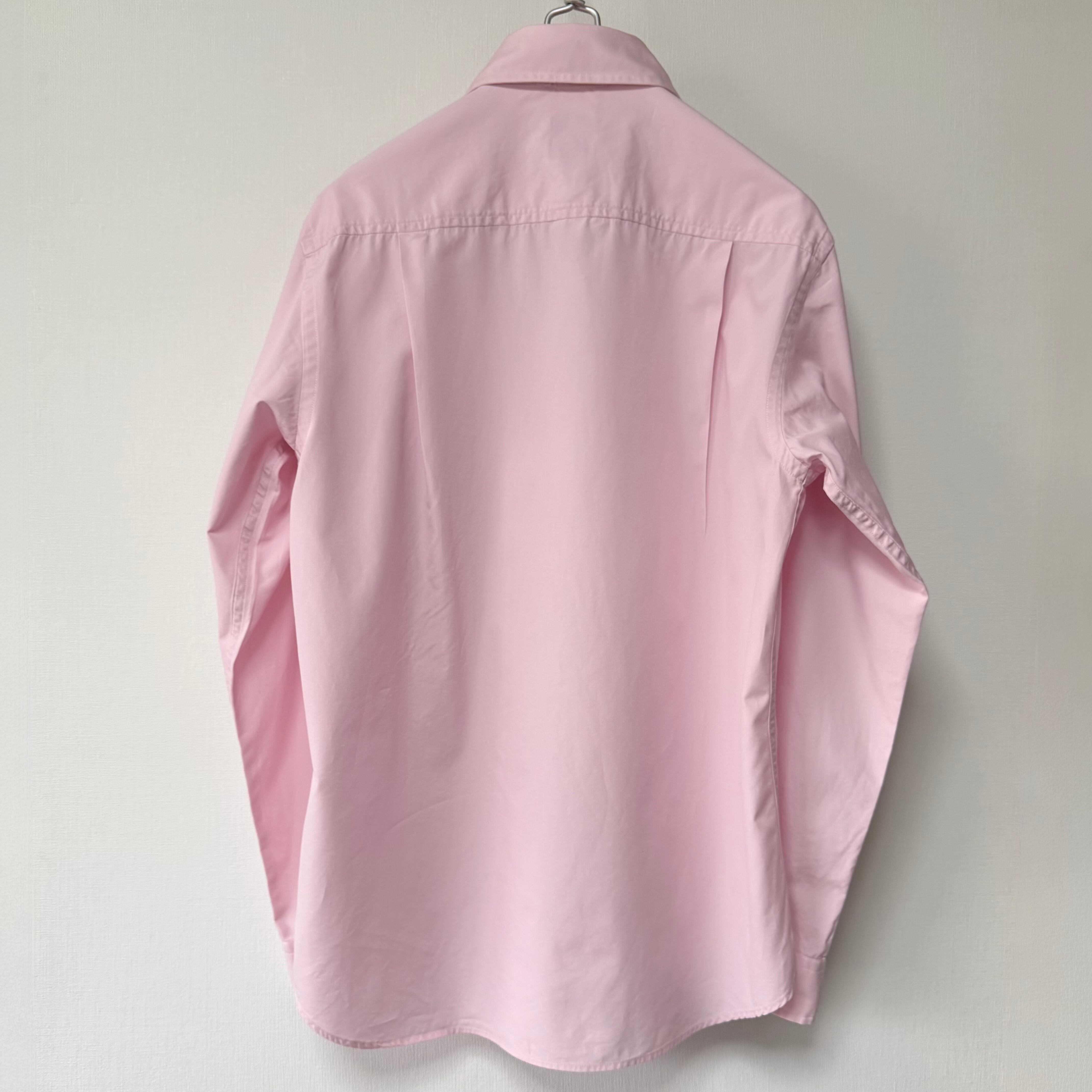 GAP 00s コットンポプリン レギュラーカラー シャツ ピンク RELAXED