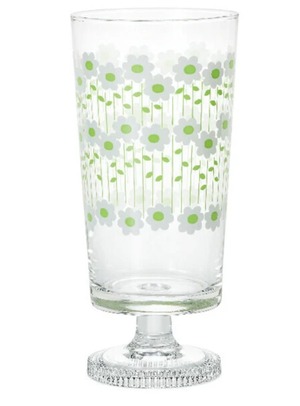 アデリアレトロ　脚付きグラス　