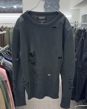 YEEZY SEASON 1 DESTROYED SWEATER