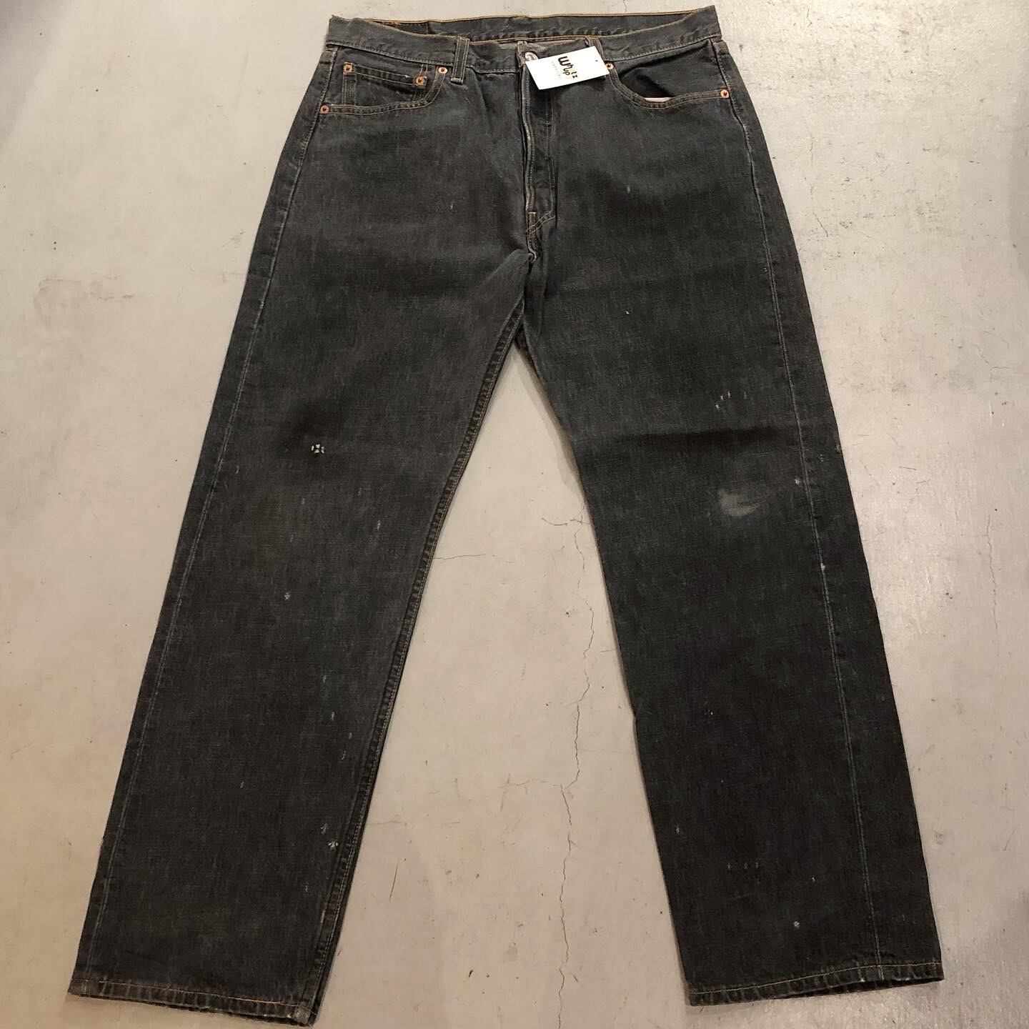 1999s Levi's “先染め” 501 black denim pants “USA”【高円寺店
