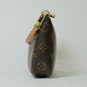 LOUIS VUITTON ルイヴィトン モノグラム アクセソワール ポーチ M51980 ブラウン