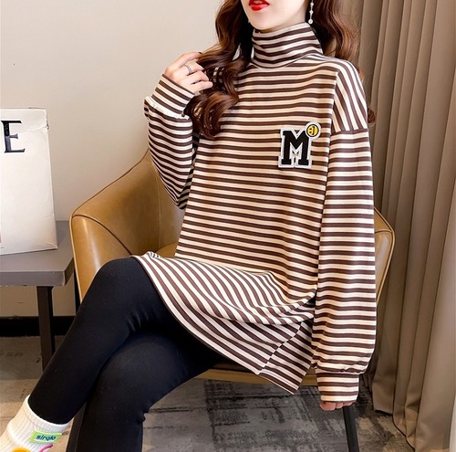 【春夏新作】ファッション/人気トップス♪ブラック/ブラウン2色展開◆stbfot-nk40147