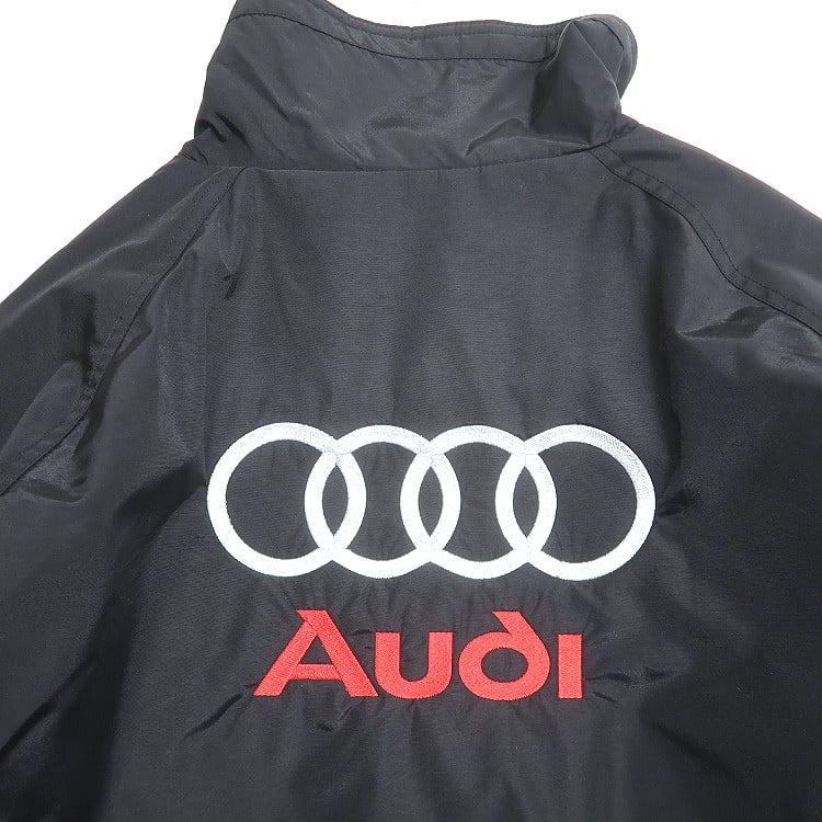 古着 TRI-MOUNTAIN 企業ロゴ 刺繍 Audi Sport アウディ ナイロン