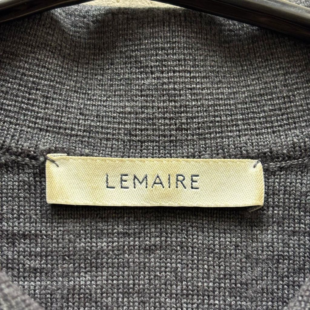LEMAIRE ルメール 23SS KNIT CARDIGAN カーディガン TO1040 グレー系