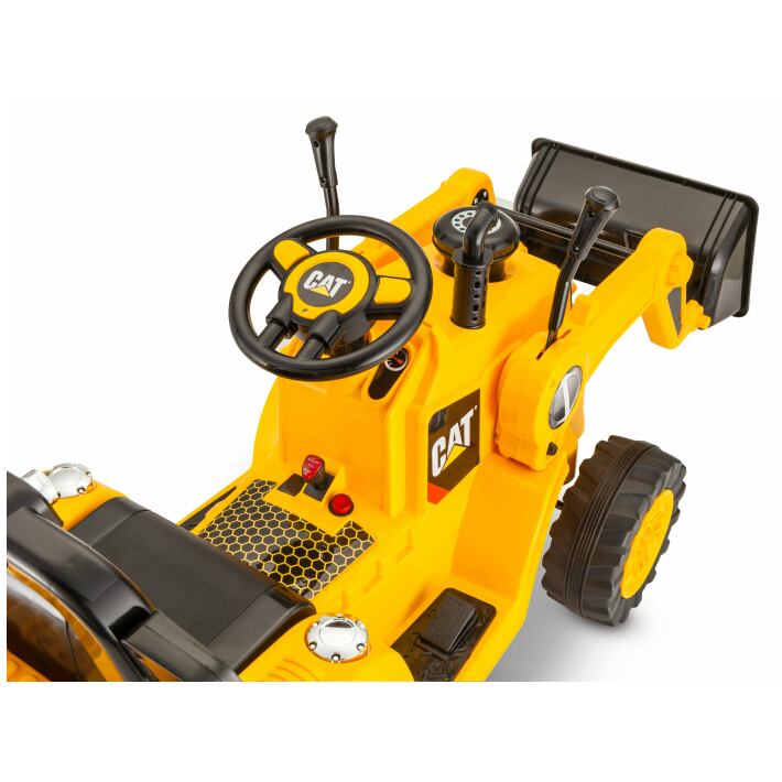 cat digger toy ride on