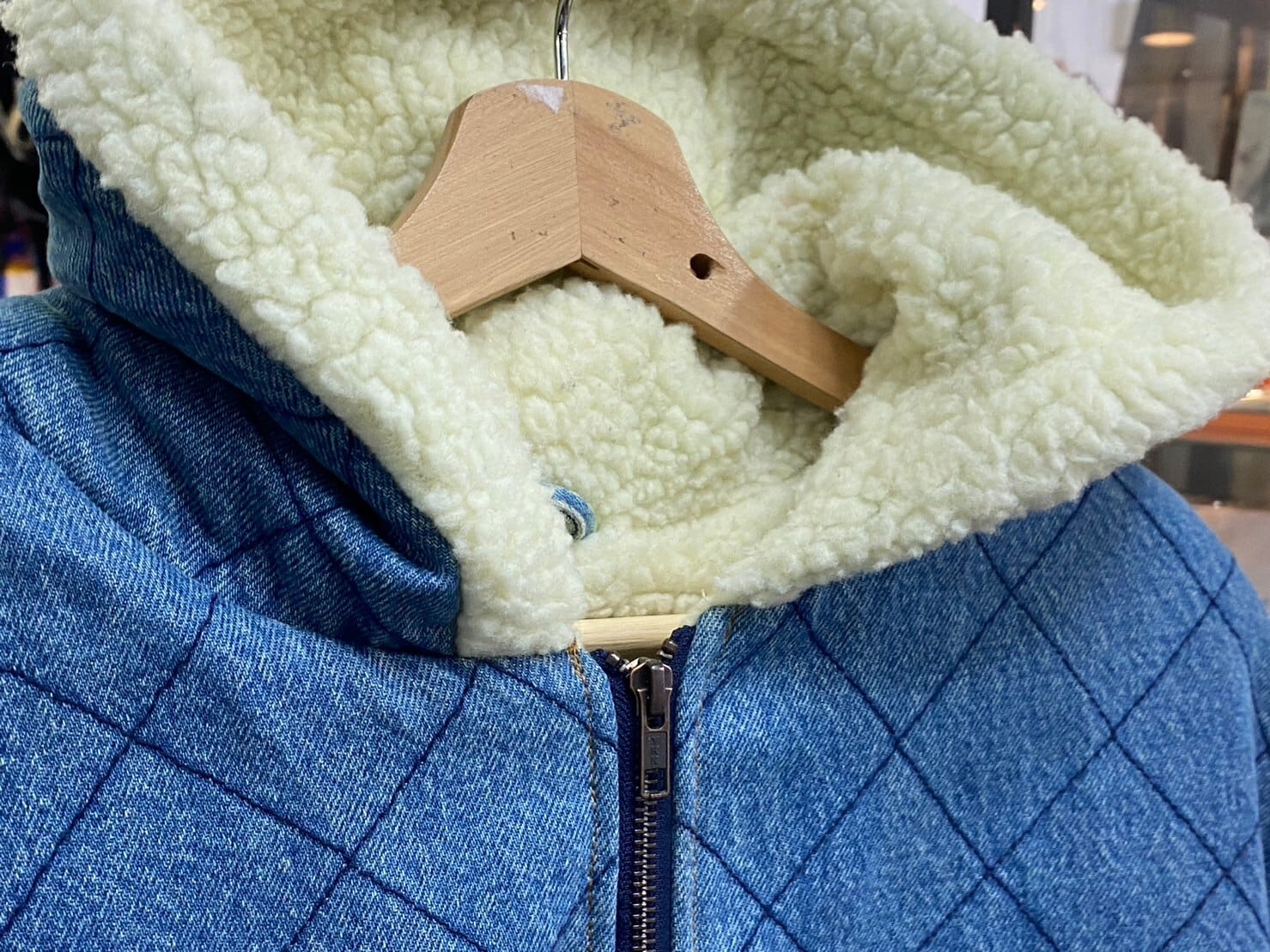 Supreme QUILTED DENIM PILOT JACKET WASHBLUE MEDIUM 60505 | BRAND  