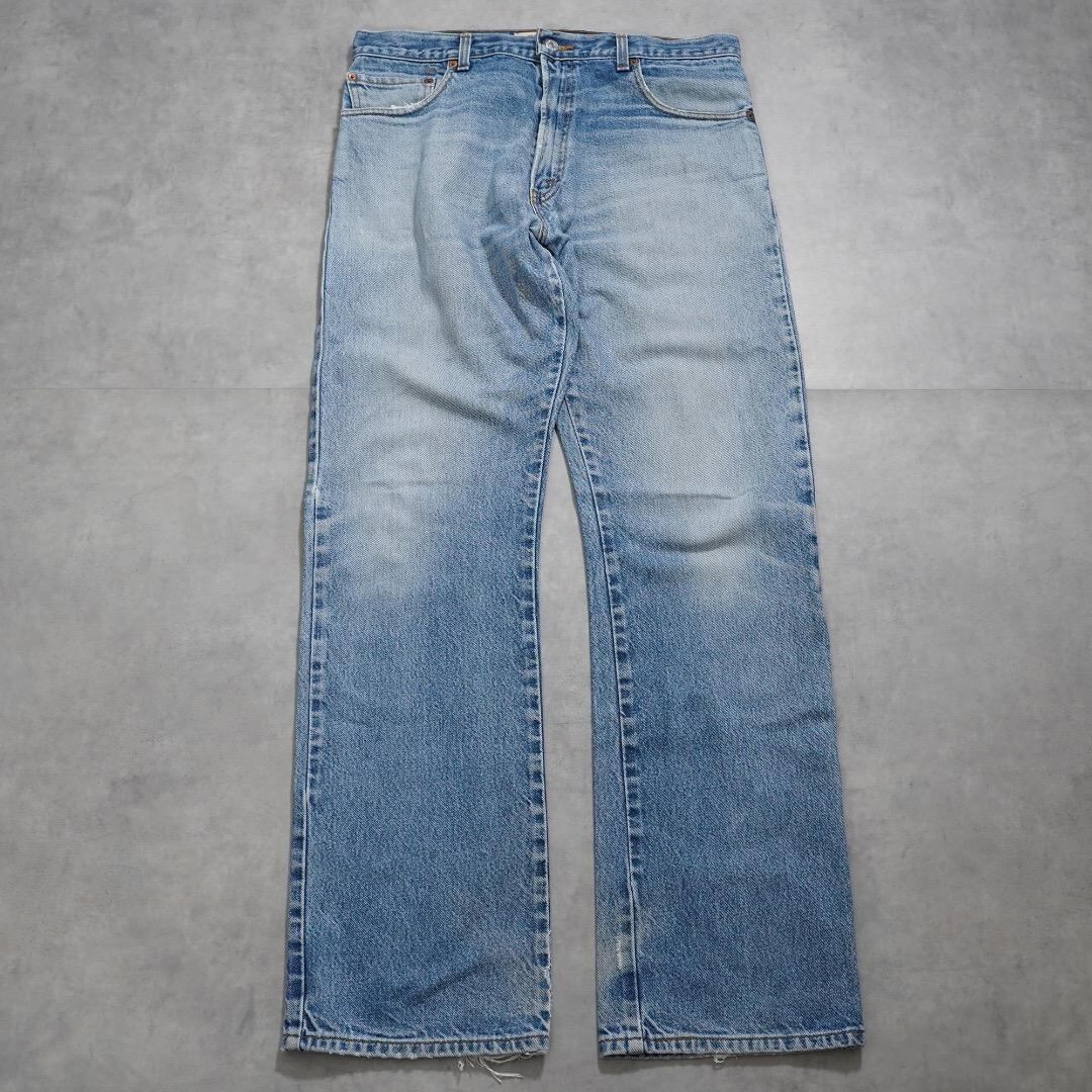 リーバイス517 Levis W35 フレアデニム 青 00s ヒゲ 16991