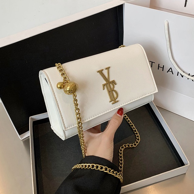 Shangxinスモールバッグハンドバッグ2020人気の新しいトレンディなファッションチェーンメッセンジャーバッグネット赤テクスチャシングルショルダー小さな正方形のバッグ Tiancai_Wing_Bag3273888