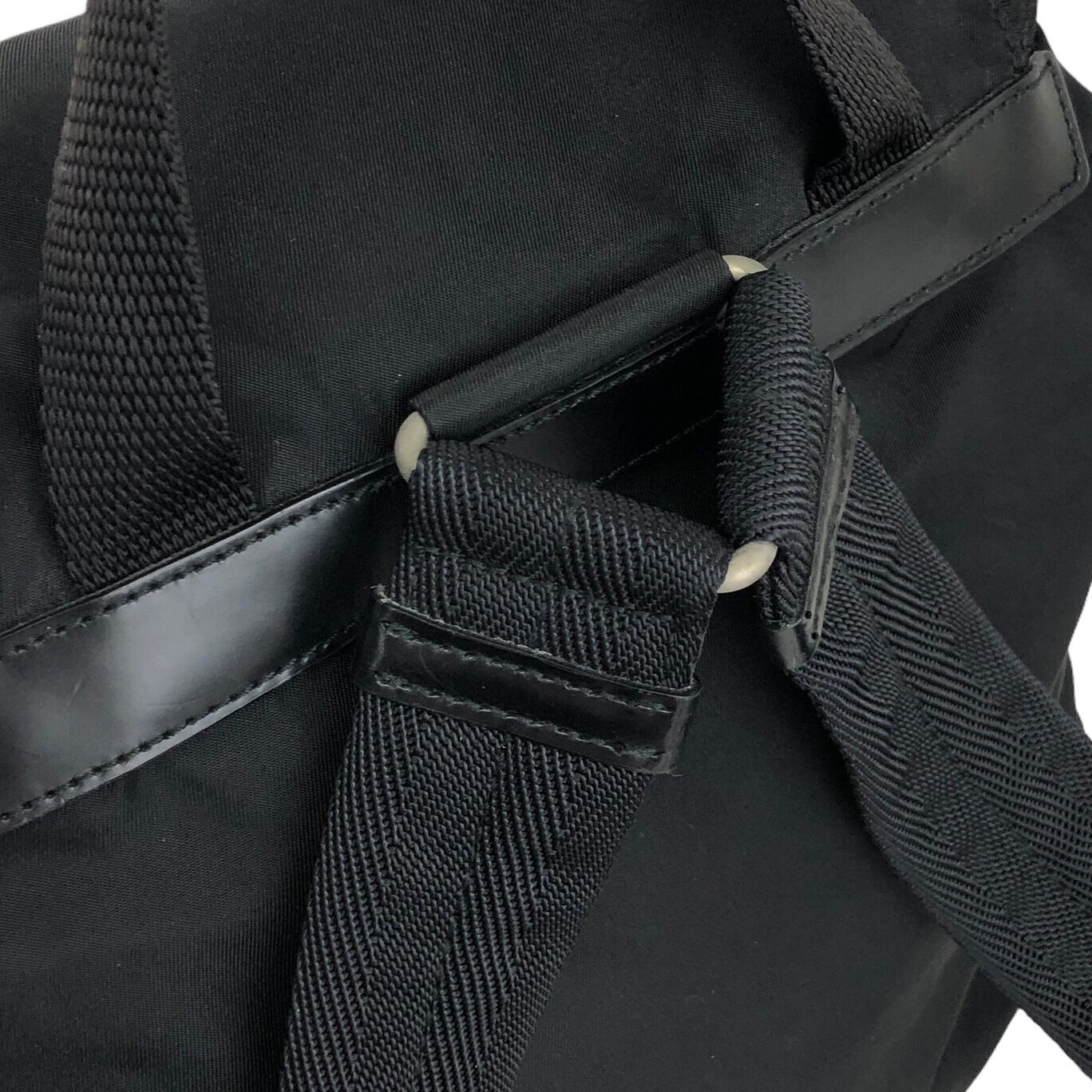 PRADA プラダ バックパック ブラック トライアングルロゴ ナイロン