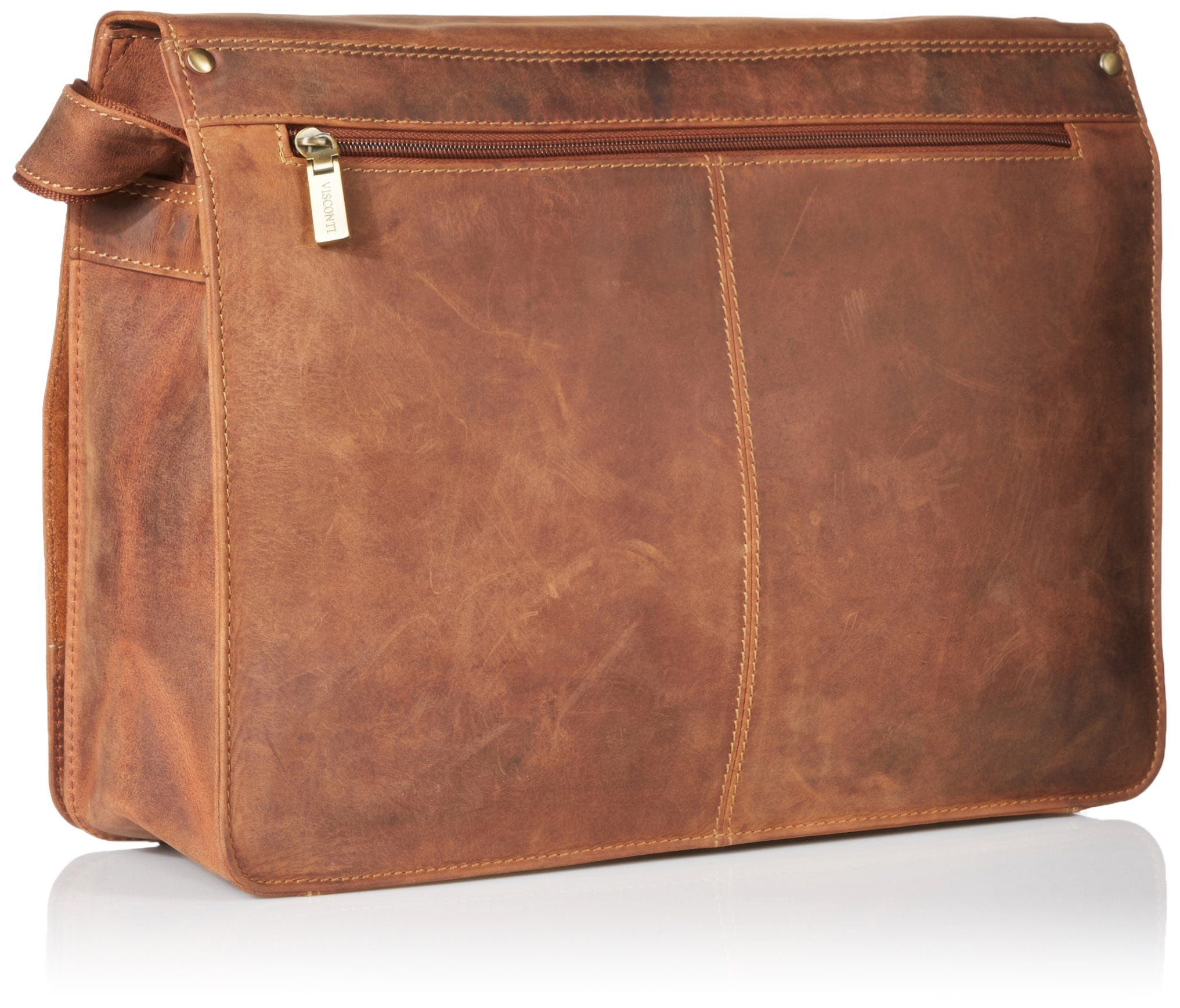 VISCONTI（ビスコンティ）レザーメッセンジャーバッグ（新品）18548