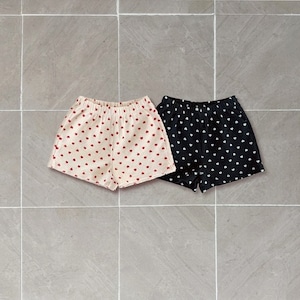 «sold out»«ジュニアサイズあり»«Banana J» ハートショートパンツ 2colors