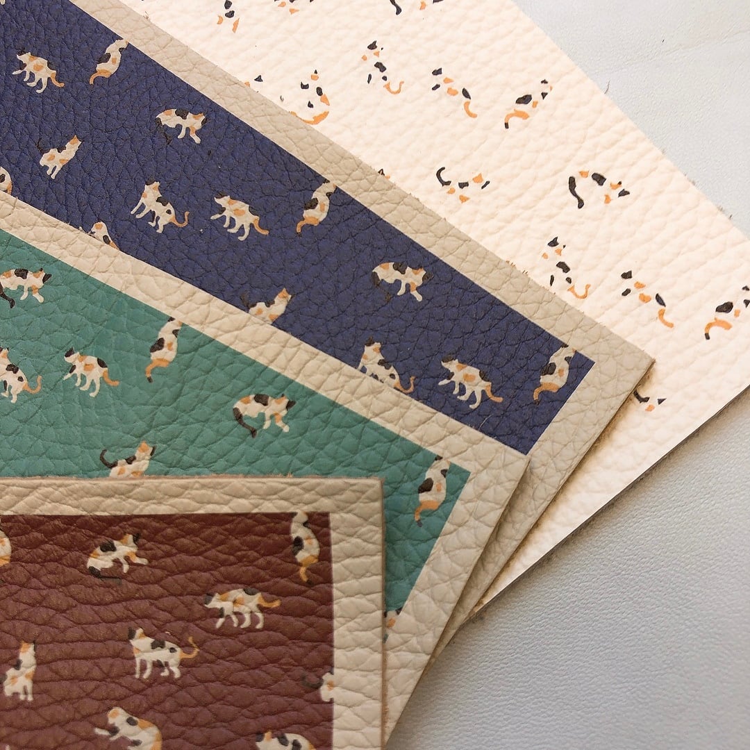 三毛猫 [A4+1cm][あんぷりレザー] AP27 | and leather【初心者～中級者