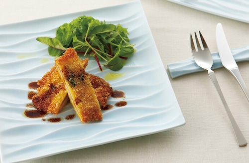 minamo（ミナモ）23.5cmレクタンギュラープレート【青磁】和食器