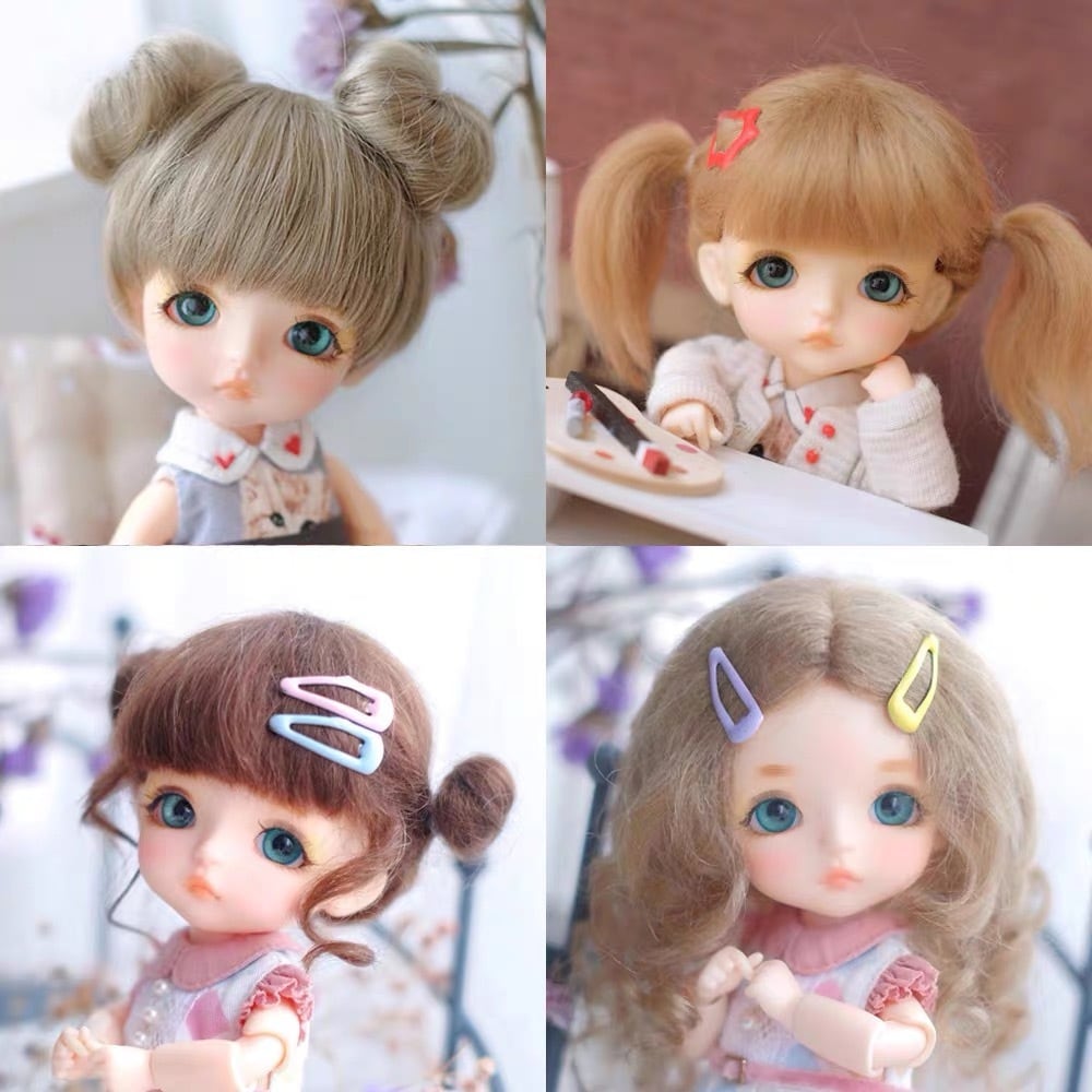 Stodoll BJD 1/8 球体関節人形 ドール用 DOLL オビツ11 OB11 かつら ...