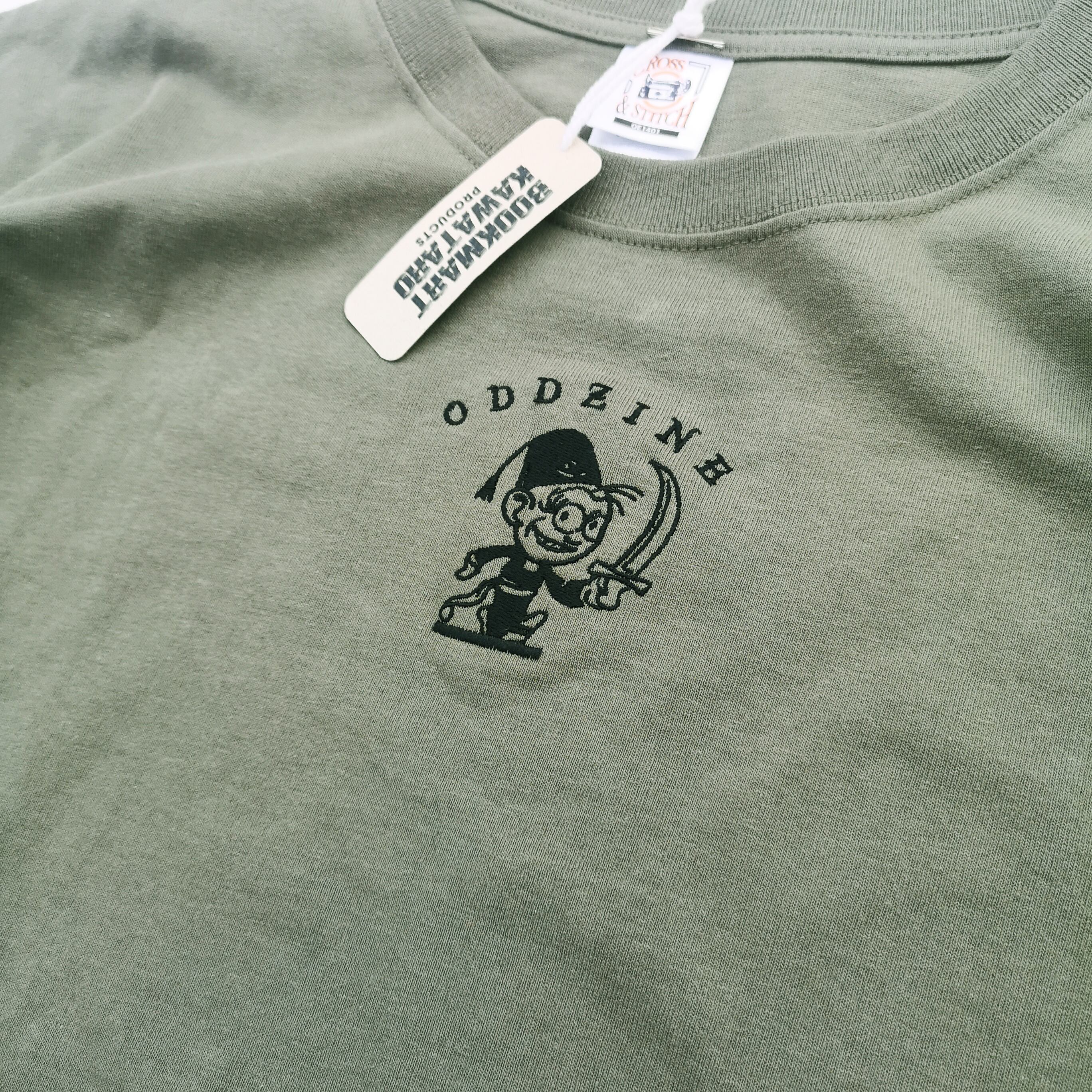 ODD ZINE "SON OF ODD" OVER SIZE TEE L