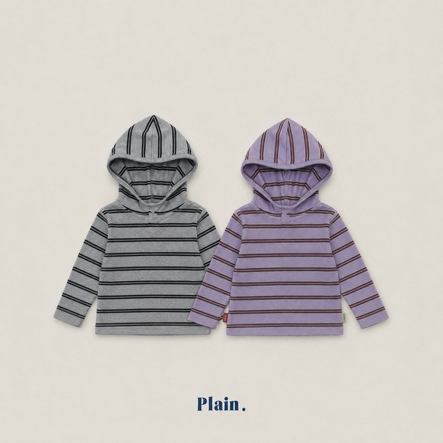 【取寄】plain｜stretchy hoodie｜もちもちフーディー｜XS-XL｜kids｜26 autumn