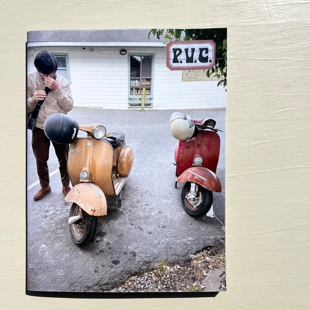 Scooters For Peace "Untitled Zine" by Barry Mcgee