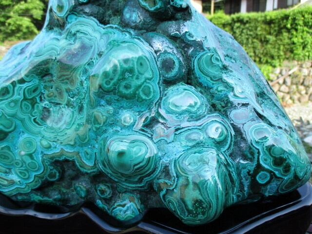 和名孔雀石 【送料無料】【高品質】コンゴ産特大クリソコラマラカイト16.7kg