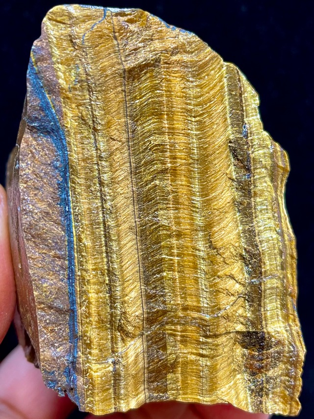 18) 揺るぎない自信！「タイガー・アイ」原石(大型)