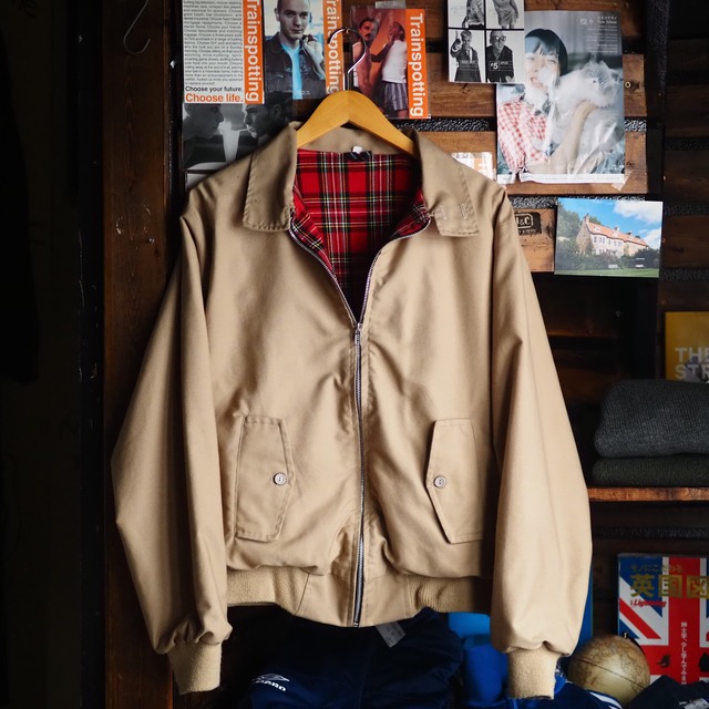 Britpop! イングランド製 UK Old Harrington Jacket Size S イギリス 