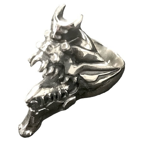 EVANGELION エヴァンゲリオン エヴァ２号機”ザ・ビースト”シルバーリング haraKIRI ハラキリ　　SilverJewelry