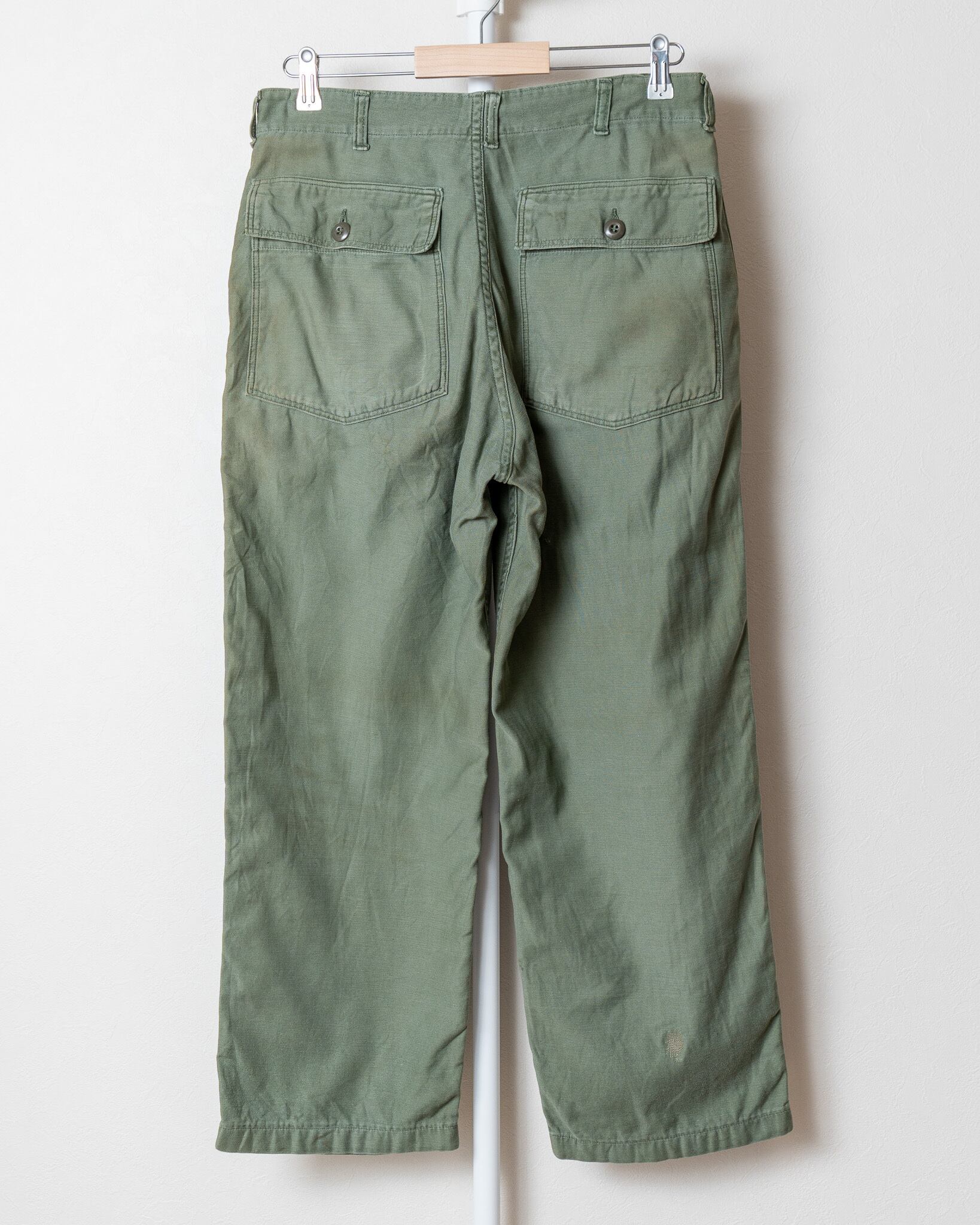 米軍実物OG-107 ベイカーパンツ 68年会計 サイズ表記34×31 used 62164e673777f52fdb2ab13b266c1d
