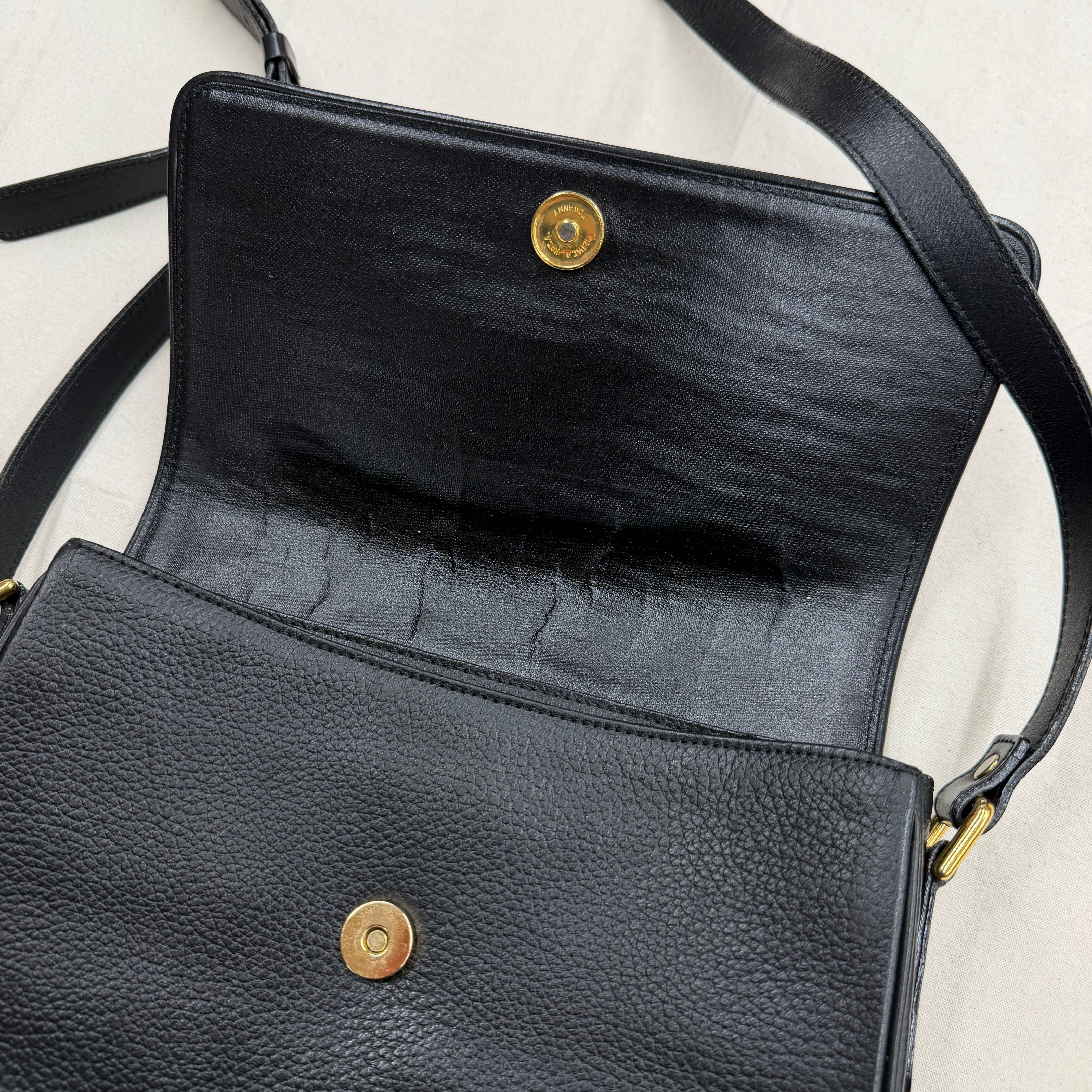 BURBERRYS】80-90s burberrys shoulder bag バーバリー 黒 ショルダー