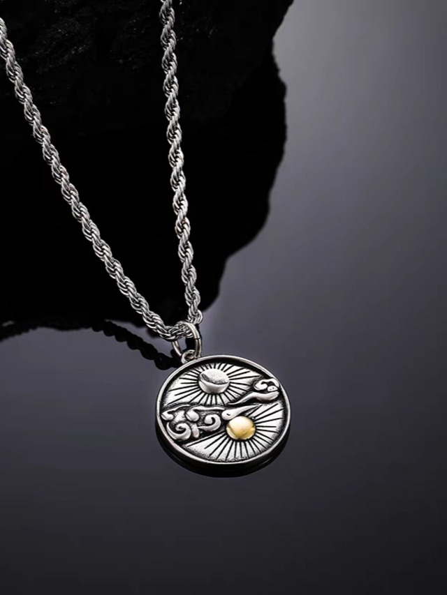 NICHE PENDANT CHAIN NECKLACE  K0122