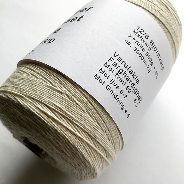 Digital Shade Card - Garnhuset Cotton 8/2 and 16/2 - Weaving Yarn