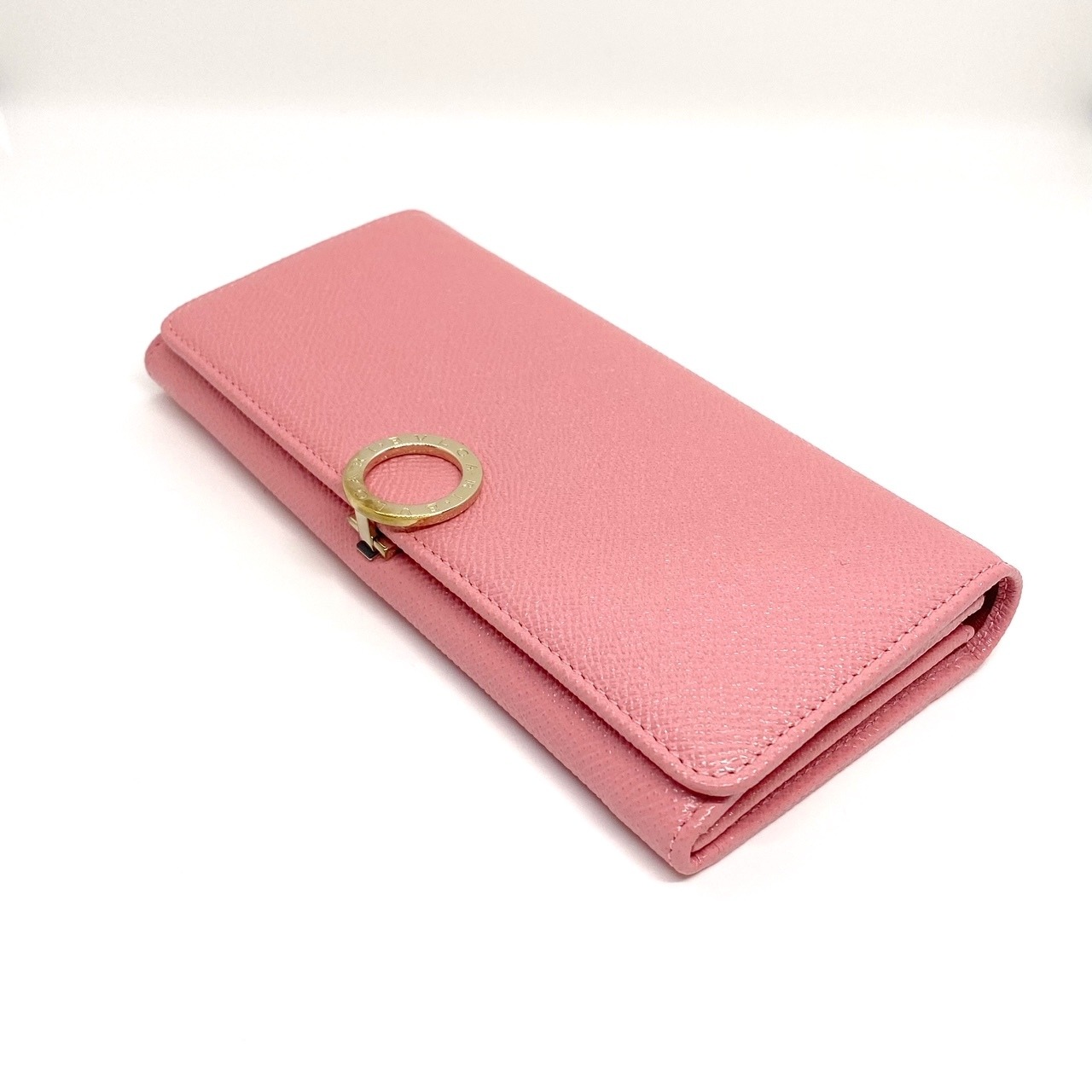 BVLGARI ブルガリ レディース 長財布 287302 GRAIN/PNK MEDIUM