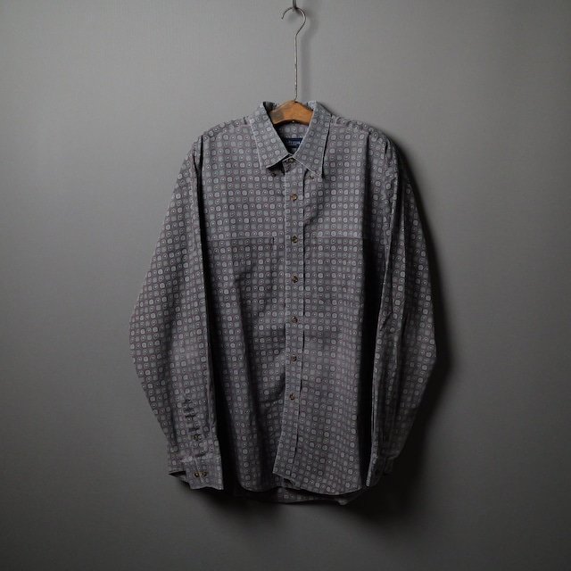 [VanHeausen]  All-over Pattern B.D Shirt